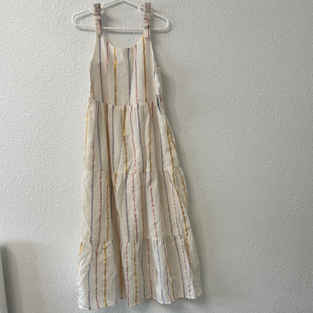 Brand new with tags old baby girls sundress size small (6-7)